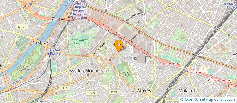 localisation de l'entreprise MYARCHIVEBOX à ISSY-LES-MOULINEAUX