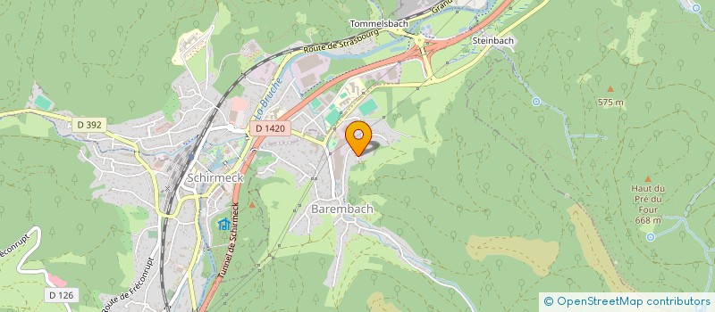 localisation de l'entreprise MYARN PRODUCTION  BAREMBACH