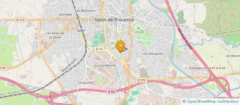 localisation de l'entreprise MYAS  SALON-DE-PROVENCE