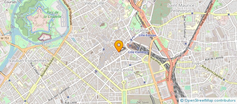 localisation de l'entreprise MYAURA à LILLE
