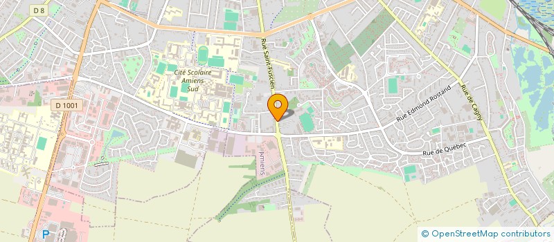 localisation de l'entreprise MYB à AMIENS