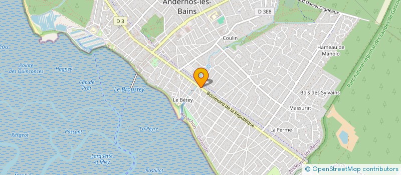 localisation de l'entreprise MYBARAKA  ANDERNOS-LES-BAINS