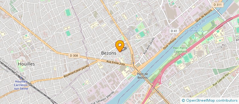 localisation de l'entreprise MYBESTROOM  BEZONS