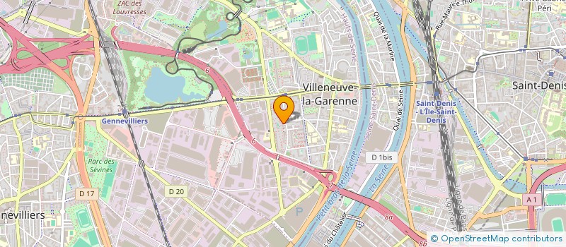 localisation de l'entreprise MYBOOKER AGENCY à VILLENEUVE-LA-GARENNE