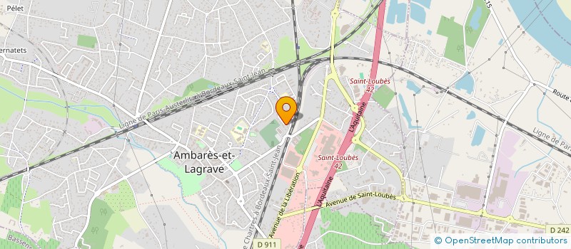 localisation de l'entreprise MYBOUTIQUEM à AMBARES-ET-LAGRAVE
