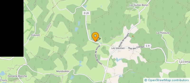 localisation de l'entreprise MYBUDLY LOVERS  ALLIGNY-EN-MORVAN