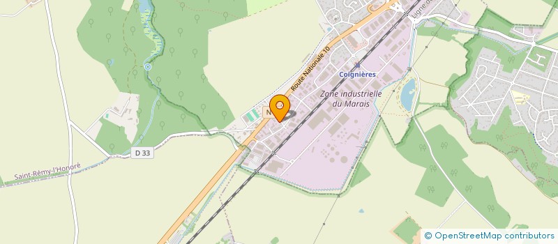 localisation de l'entreprise MYBUSINESSCENTER  COIGNIERES