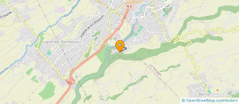 localisation de l'entreprise MYC  LE TAMPON