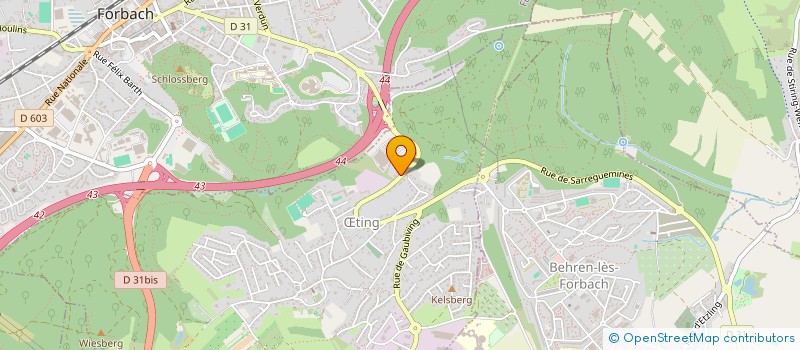 localisation de l'entreprise MYC  TING