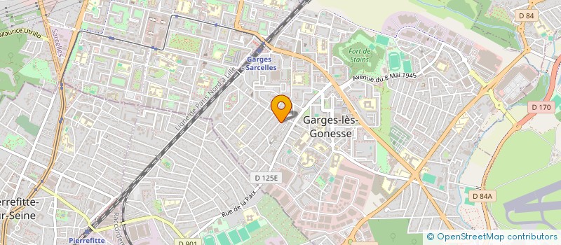 localisation de l'entreprise MYC LIFT à GARGES-LES-GONESSE