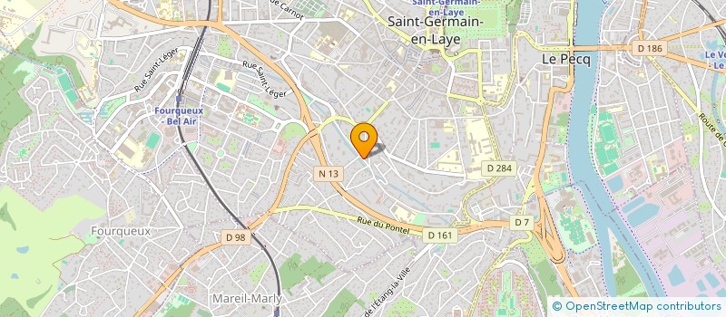 localisation de l'entreprise MYC ONE  SAINT-GERMAIN-EN-LAYE