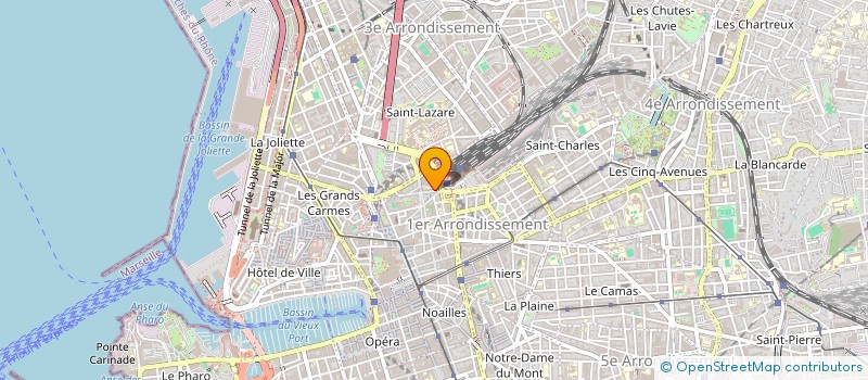 localisation de l'entreprise MYC2 à MARSEILLE
