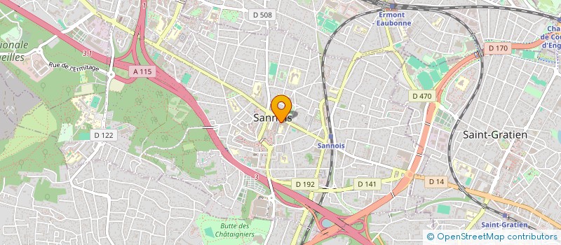 localisation de l'entreprise MYCA  SANNOIS