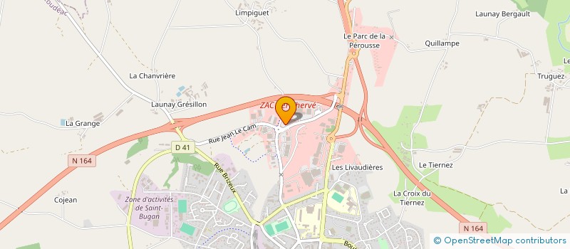 localisation de l'entreprise MYCA à LOUDEAC