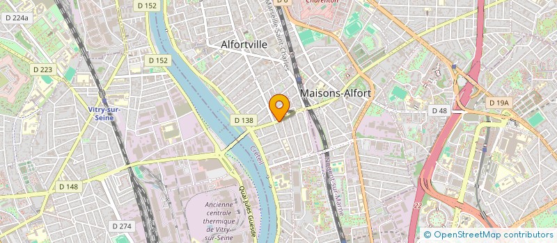 localisation de l'entreprise MYCA  ALFORTVILLE