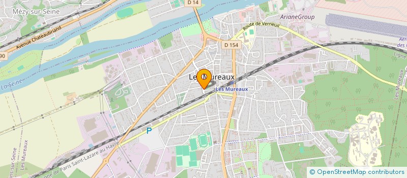 localisation de l'entreprise MYCARSERVICE à LES MUREAUX