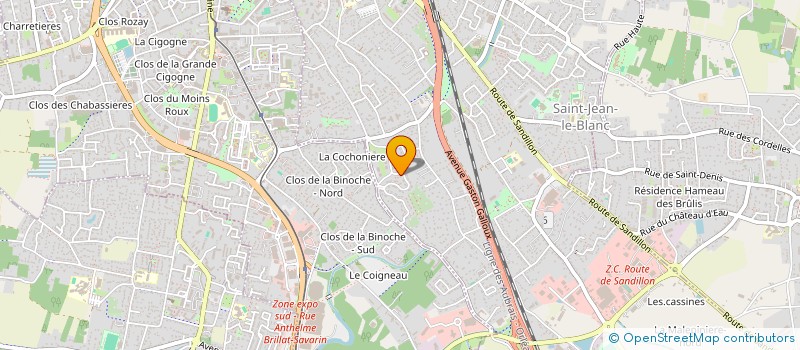 localisation de l'entreprise MYCASA  SAINT-JEAN-LE-BLANC