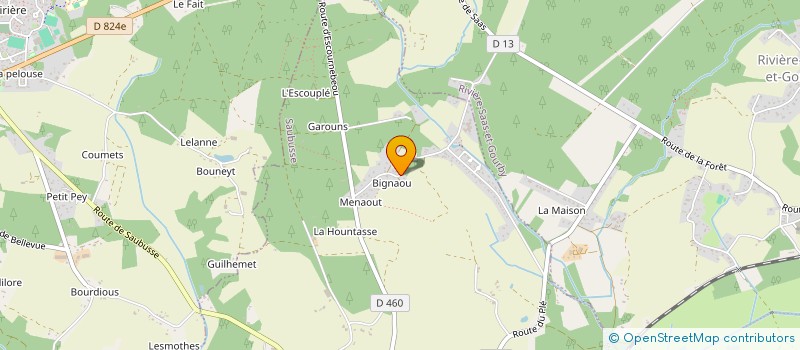 localisation de l'entreprise MYCASA  SAUBUSSE