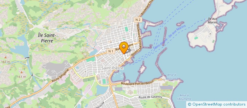 localisation de l'entreprise MYCE IMMO à SAINT-PIERRE