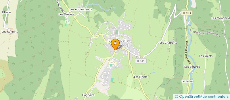 localisation de l'entreprise MYCELIHOM MONT ET FORETS  SAINT-JULIEN-EN-VERCORS