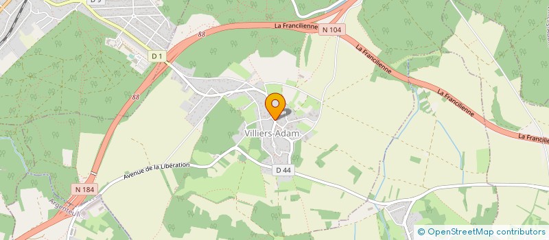 localisation de l'entreprise MYCELIUM à VILLIERS-ADAM