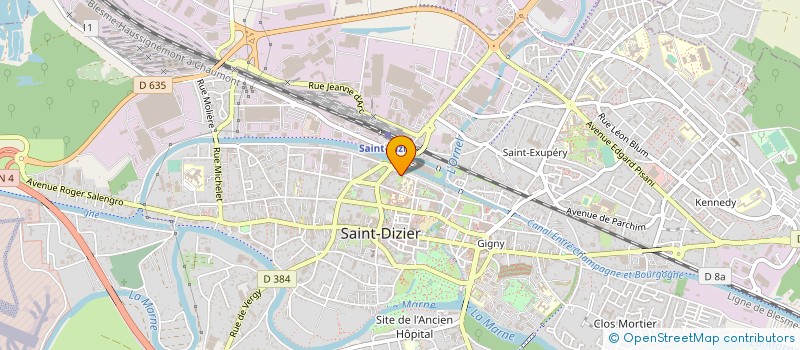 localisation de l'entreprise MYCELIUM à SAINT-DIZIER