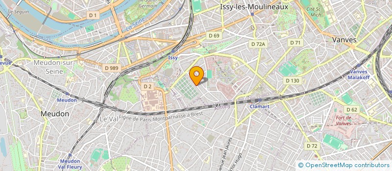 localisation de l'entreprise MYCERCLE à ISSY-LES-MOULINEAUX