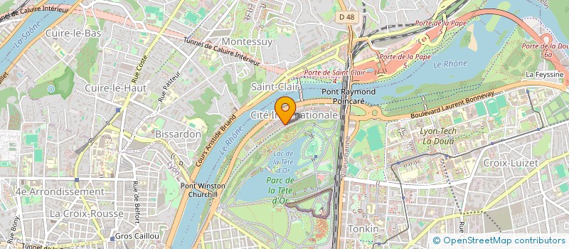 localisation de l'entreprise MYCI à LYON