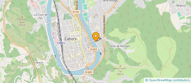 localisation de l'entreprise MYCI DIVONA  CAHORS