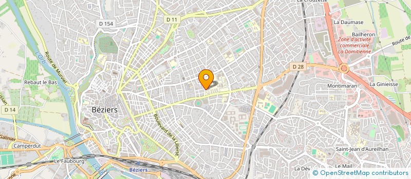 localisation de l'entreprise MYCIAN  BEZIERS