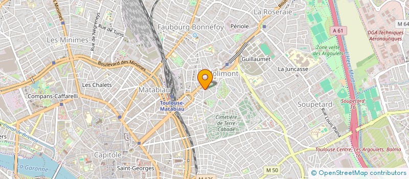 localisation de l'entreprise MYCLYH à TOULOUSE