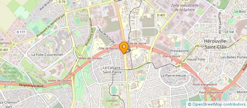 localisation de l'entreprise MYCOCOONING à CAEN