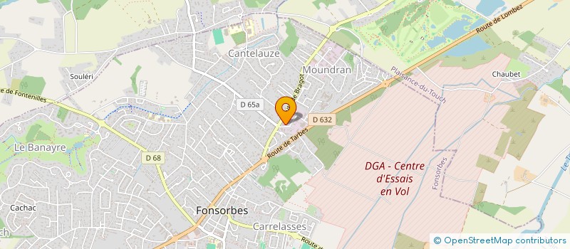 localisation de l'entreprise MYCOSCOPIA à FONSORBES