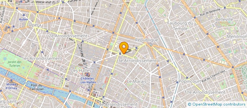 localisation de l'entreprise MYCS à PARIS