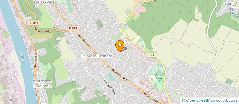 localisation de l'entreprise MYCURT'EDIT  LE MESNIL-ESNARD