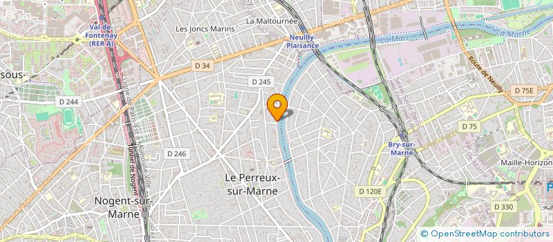 localisation de l'entreprise MYD à LE PERREUX-SUR-MARNE