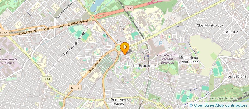 localisation de l'entreprise MYD à SEVRAN