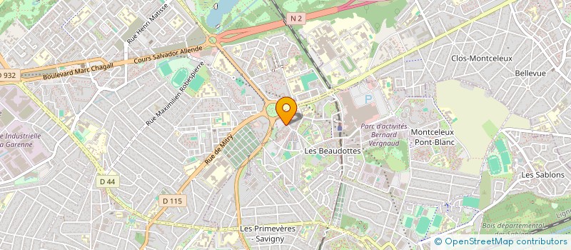 localisation de l'entreprise MYD à SEVRAN