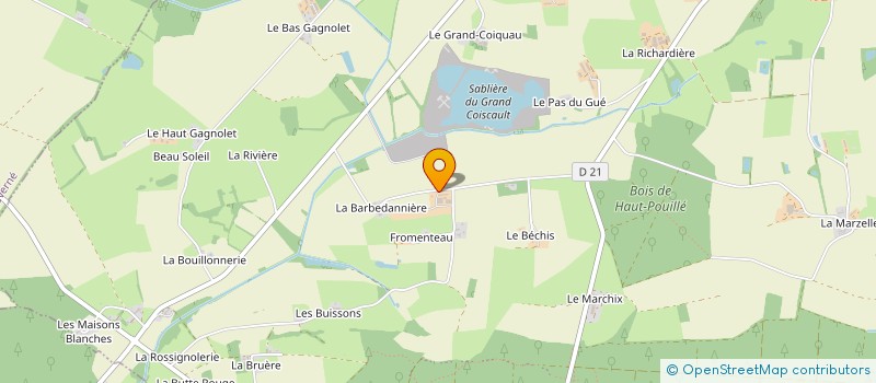 localisation de l'entreprise MYD-ENERGIE  VALLONS-DE-L'ERDRE