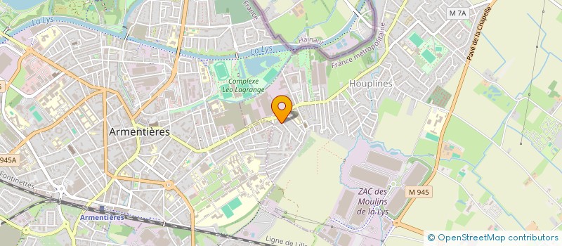 localisation de l'entreprise MYD INVEST  HOUPLINES