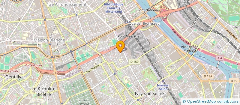 localisation de l'entreprise MYD-SI CONSULTING à IVRY SUR SEINE
