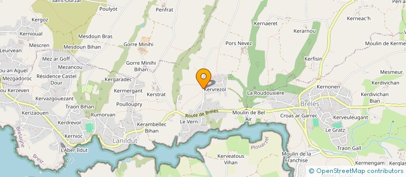 localisation de l'entreprise MYDA  MILIZAC-GUIPRONVEL