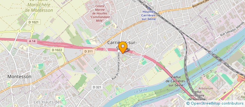 localisation de l'entreprise MYDARI SAS  CARRIERES-SUR-SEINE