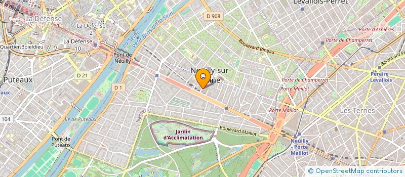 localisation de l'entreprise MYDATACO 1 à LEVALLOIS-PERRET