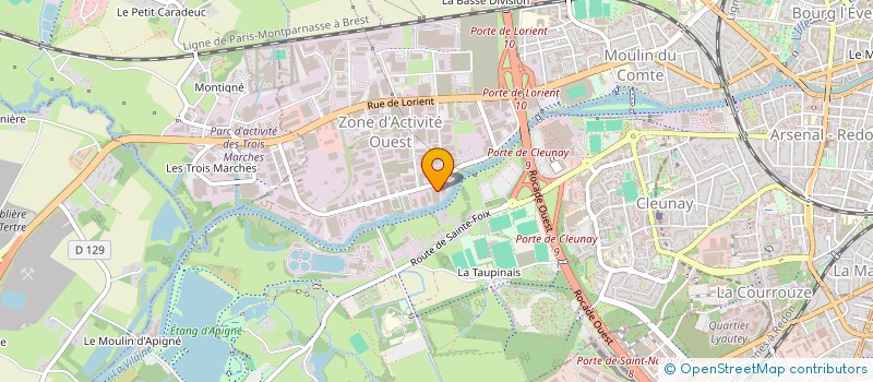 localisation de l'entreprise MYDECOUPEMETAL à RENNES