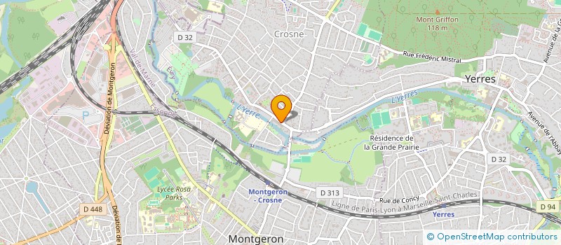 localisation de l'entreprise MYDENT  CROSNE