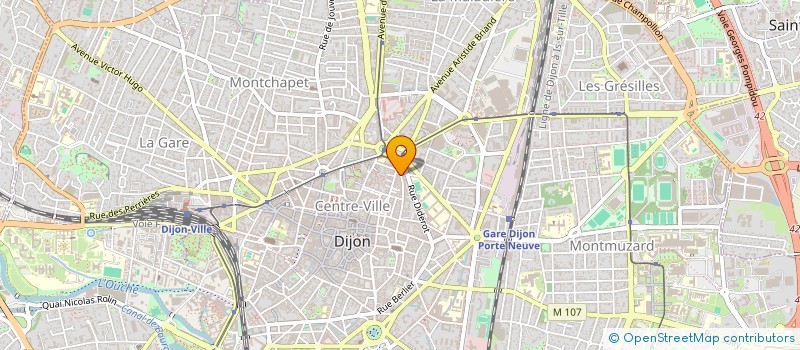 localisation de l'entreprise MYDI à DIJON