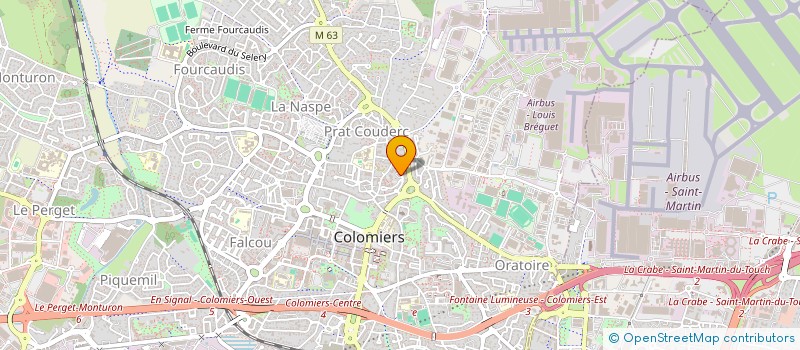 localisation de l'entreprise MYDILAB à COLOMIERS