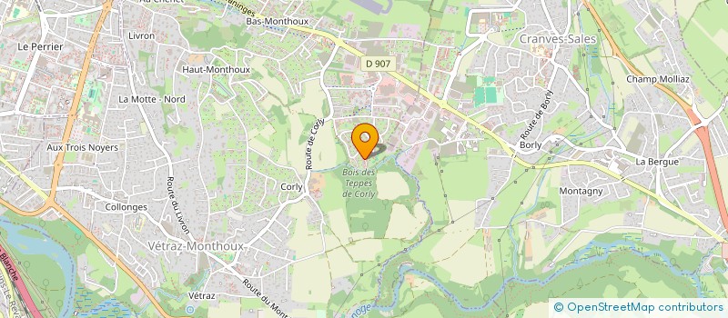 localisation de l'entreprise MYDIS à VETRAZ-MONTHOUX