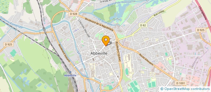 localisation de l'entreprise MYDPA  ABBEVILLE